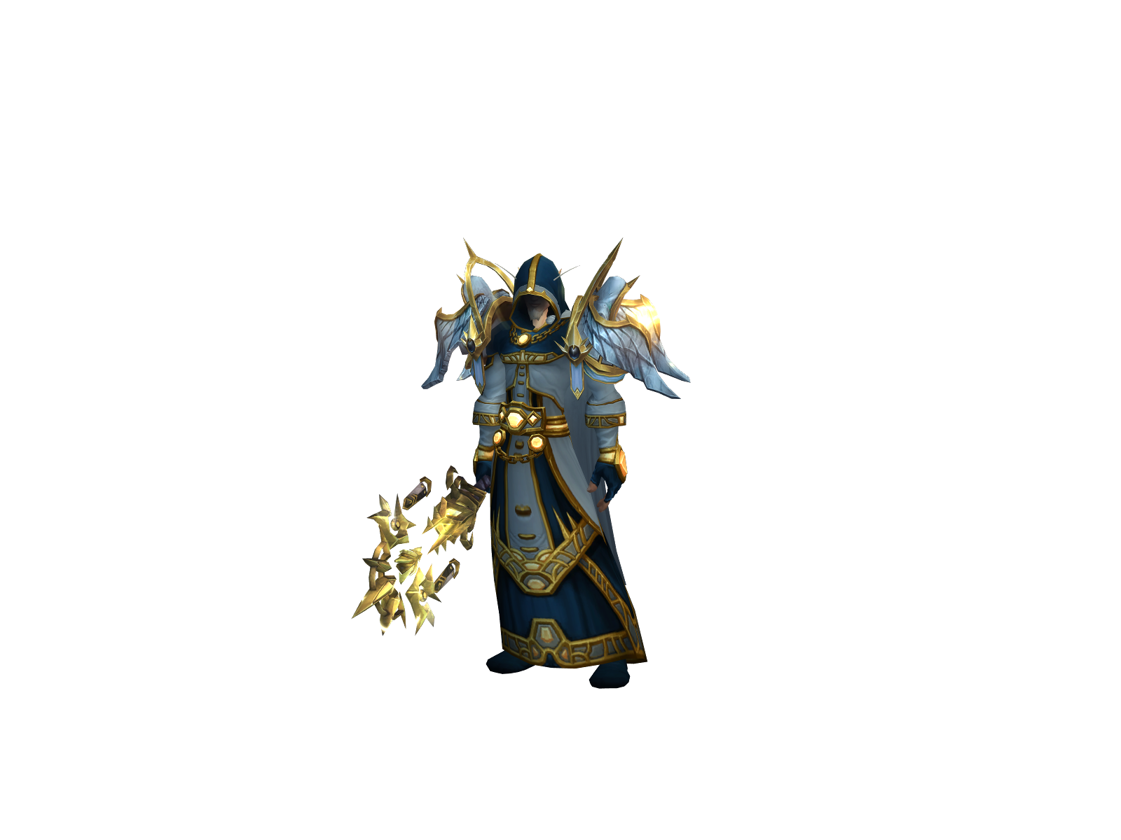 Broduin 3D character render