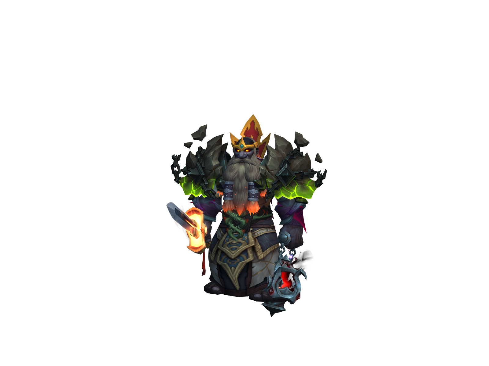 Felwarr 3D character render