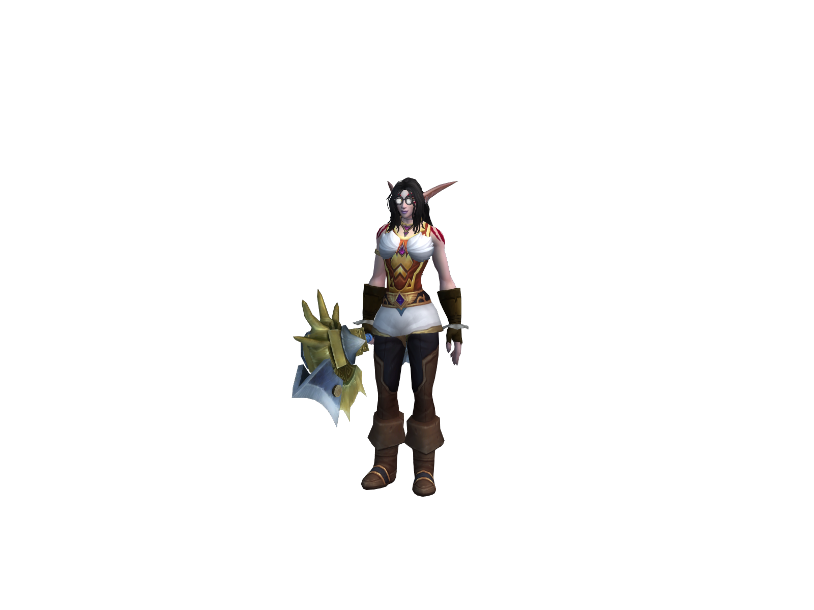 Happyclapper 3D character render