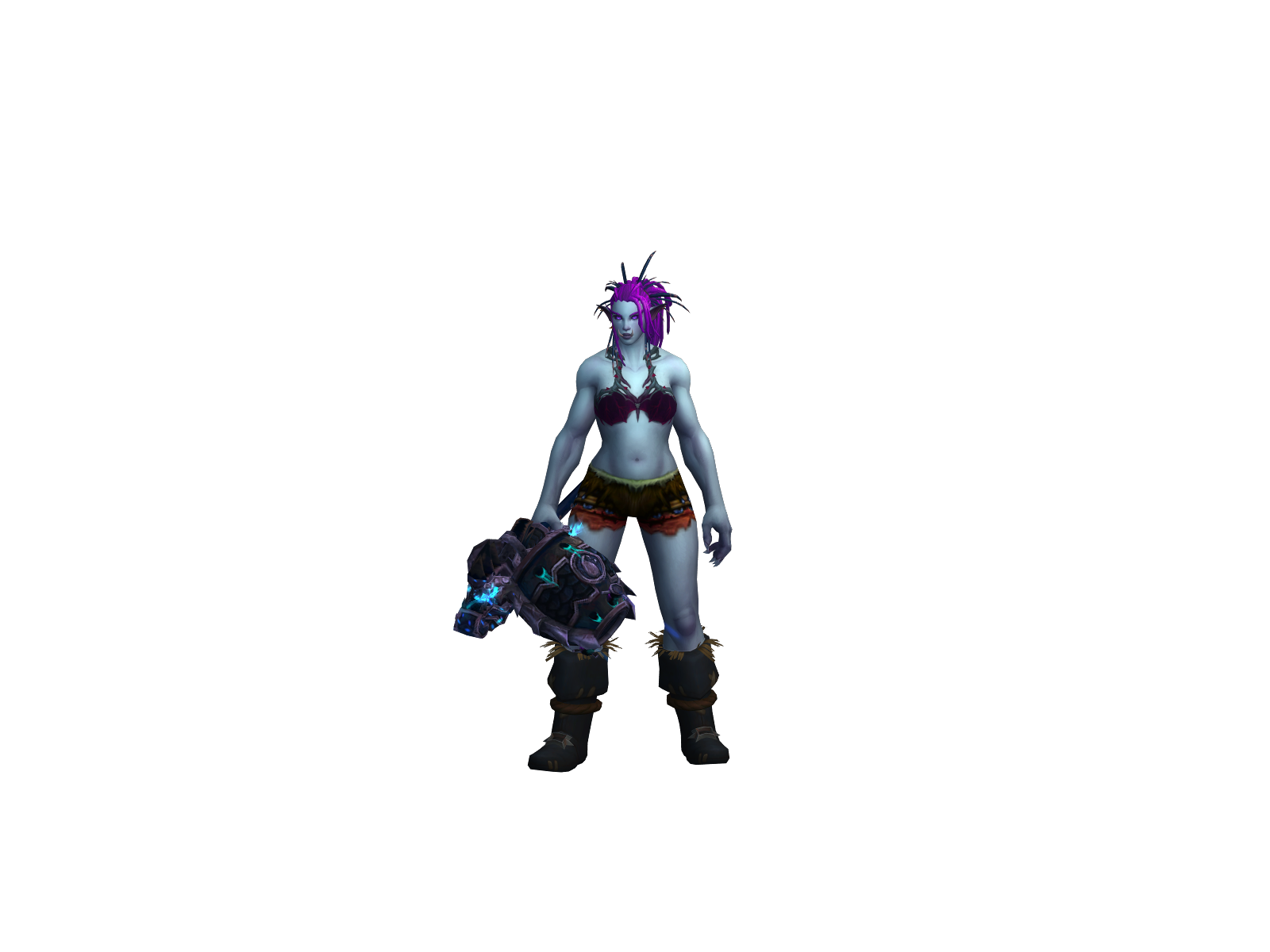 Rabblerabble 3D character render
