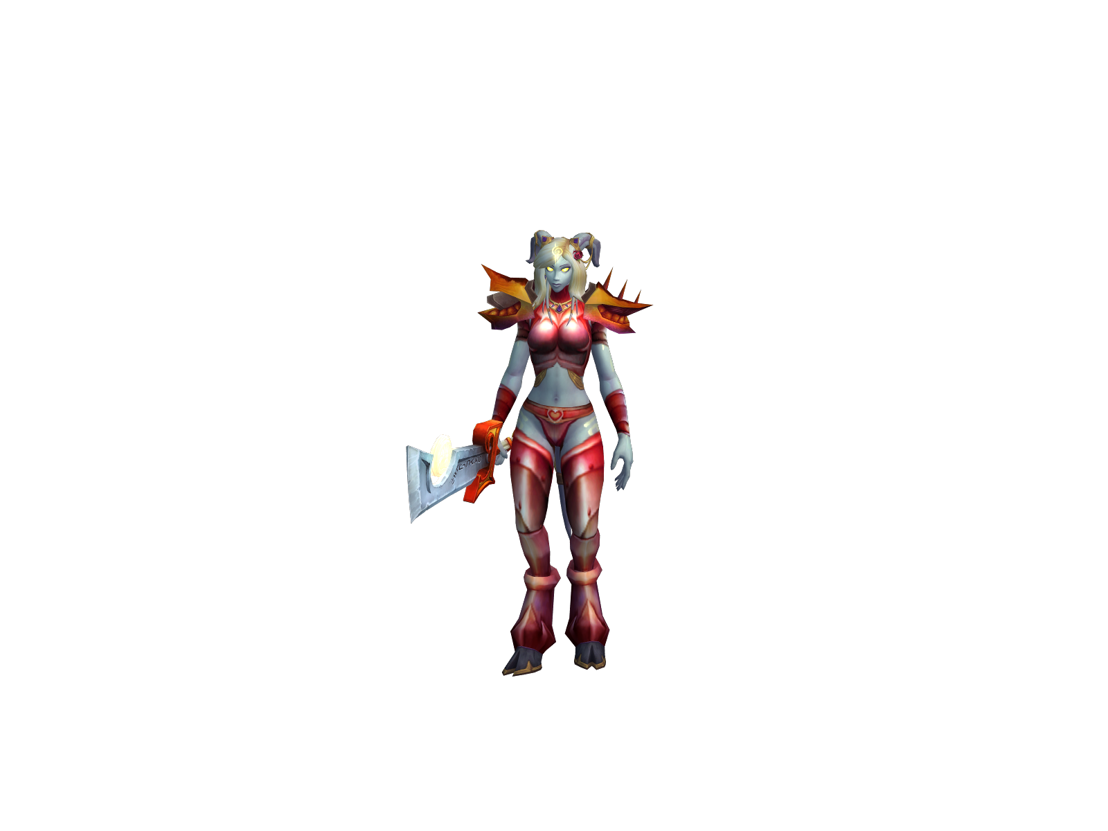 Goatsatan 3D character render
