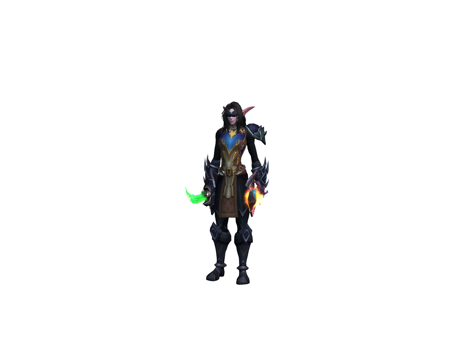 Dict 3D character render