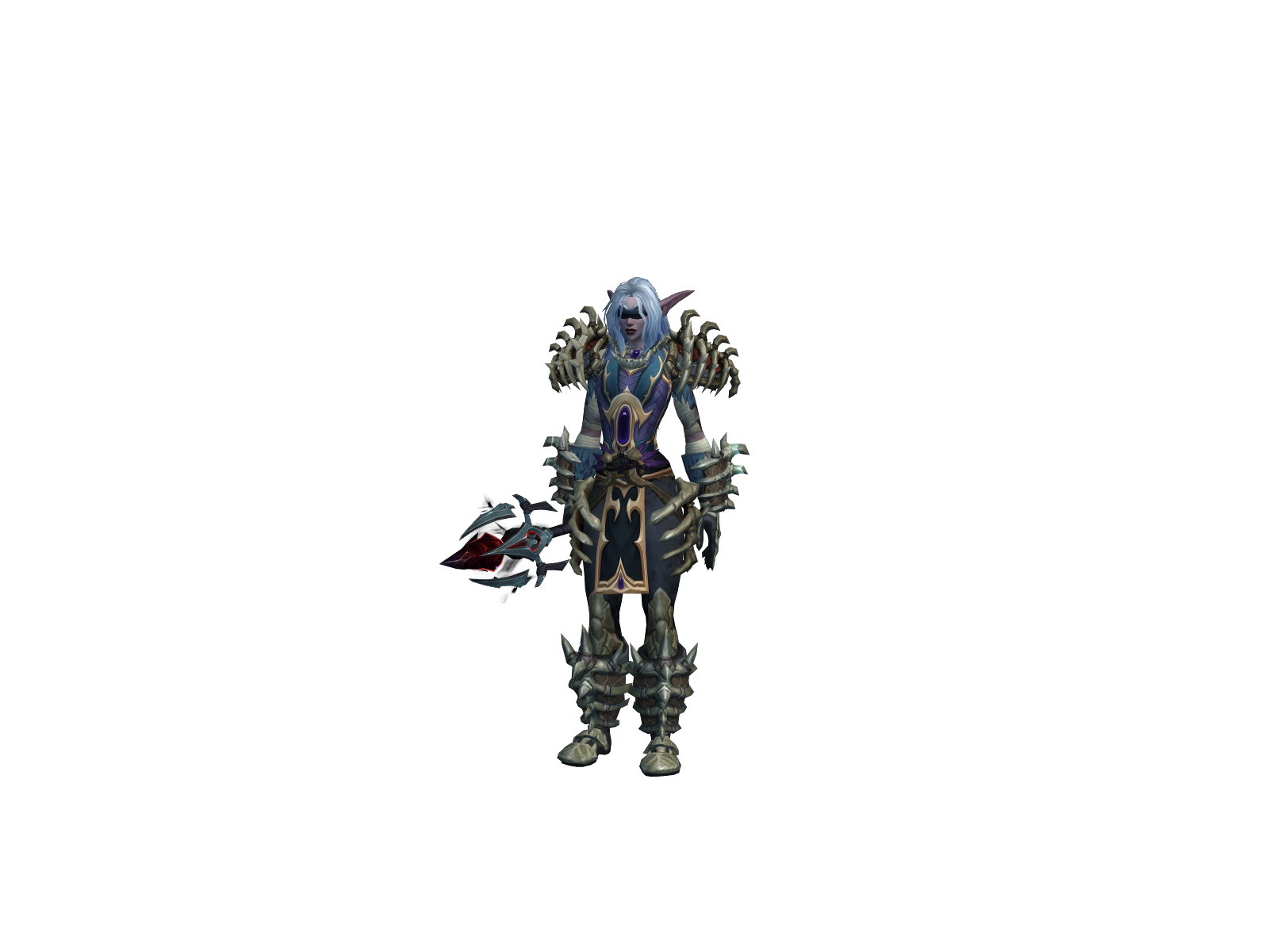 Strongtongue 3D character render