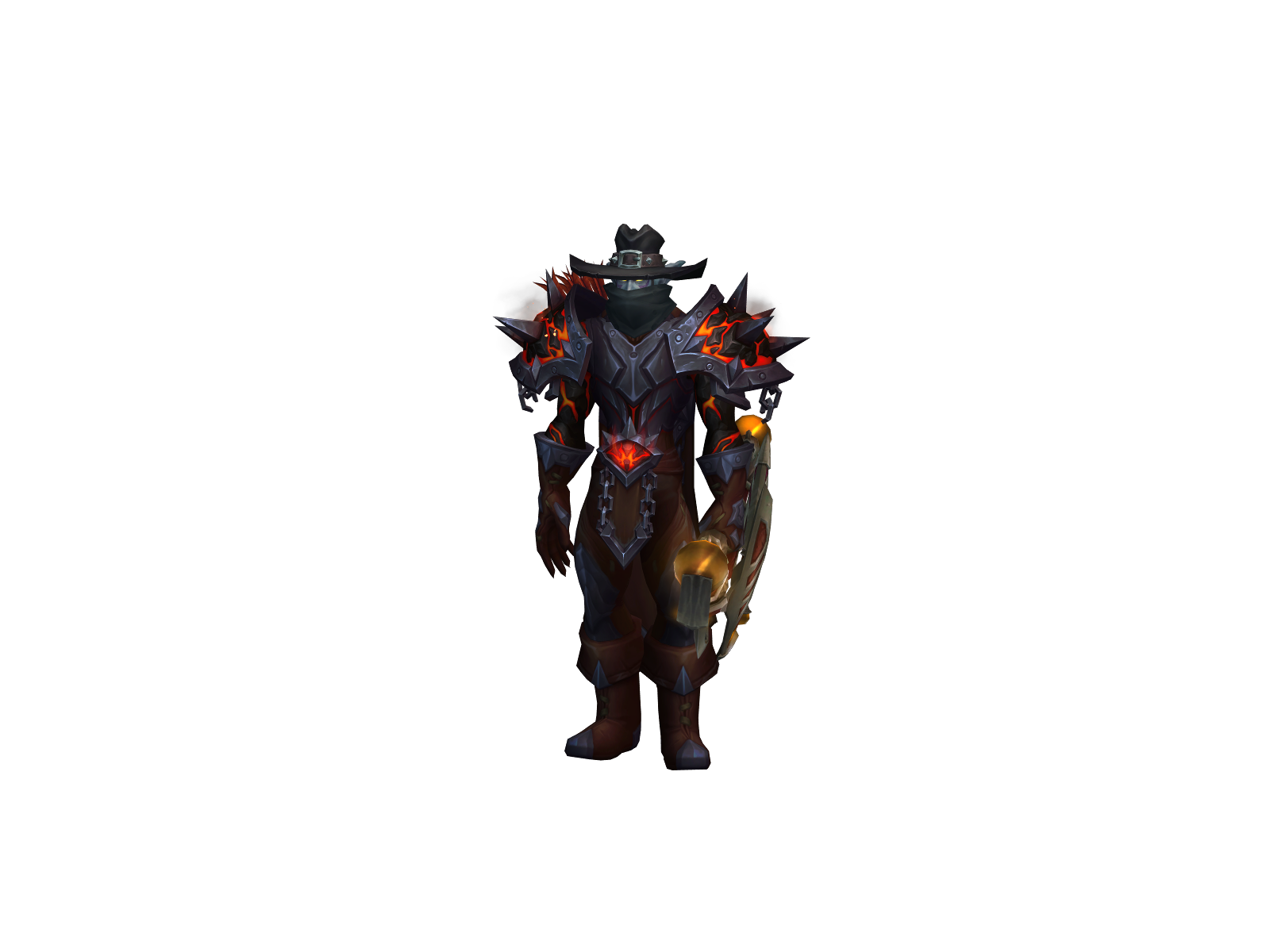 Buckhntr 3D character render