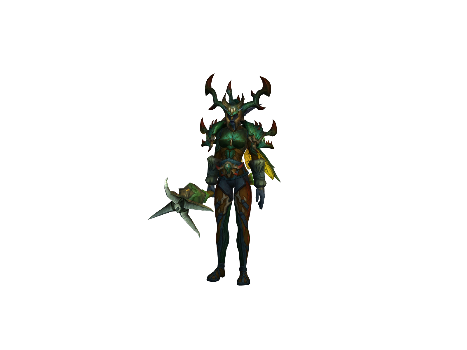 Aetherclaw 3D character render