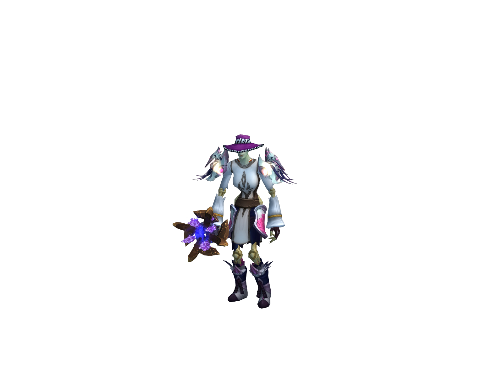 Astringency 3D character render