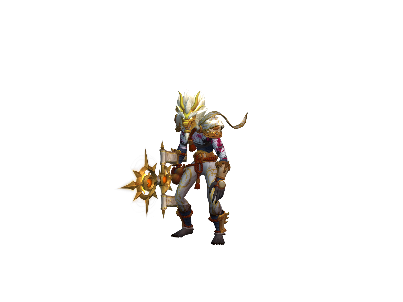 Numbchuck 3D character render