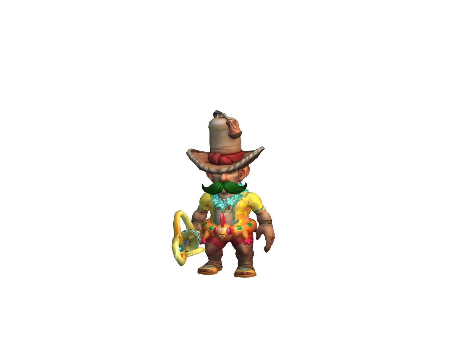 Akumei 3D character render