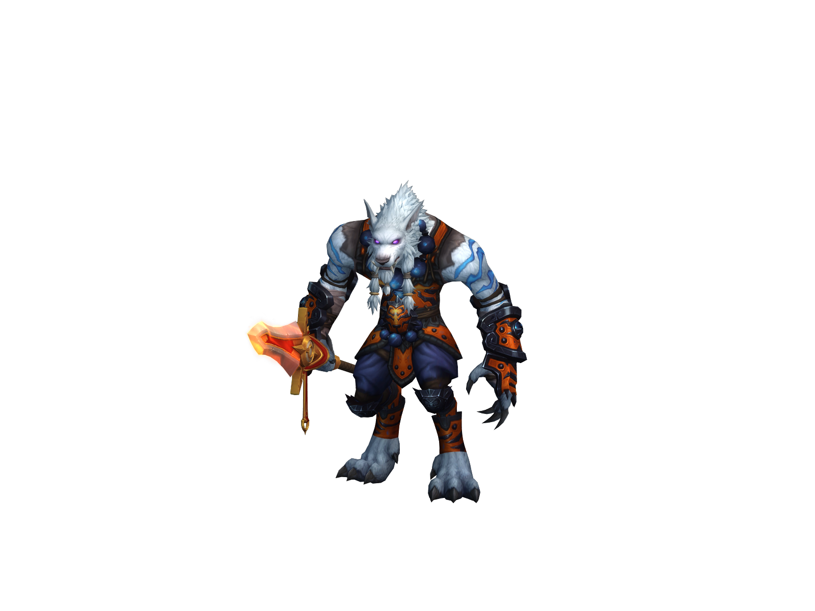 Whitepeak 3D character render