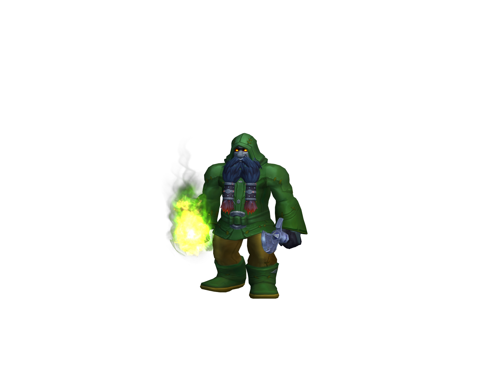 Alined 3D character render