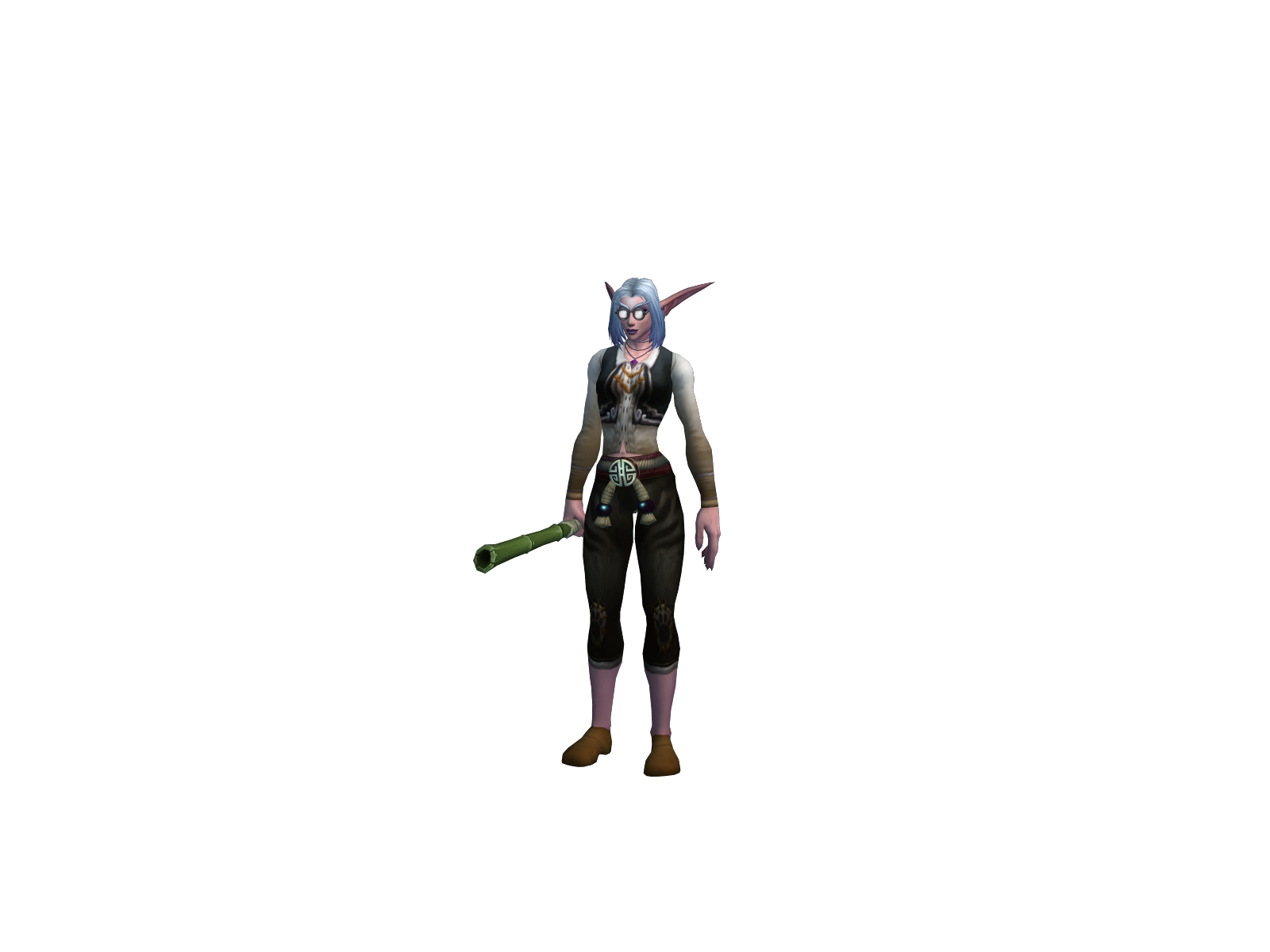 Halalpriest 3D character render