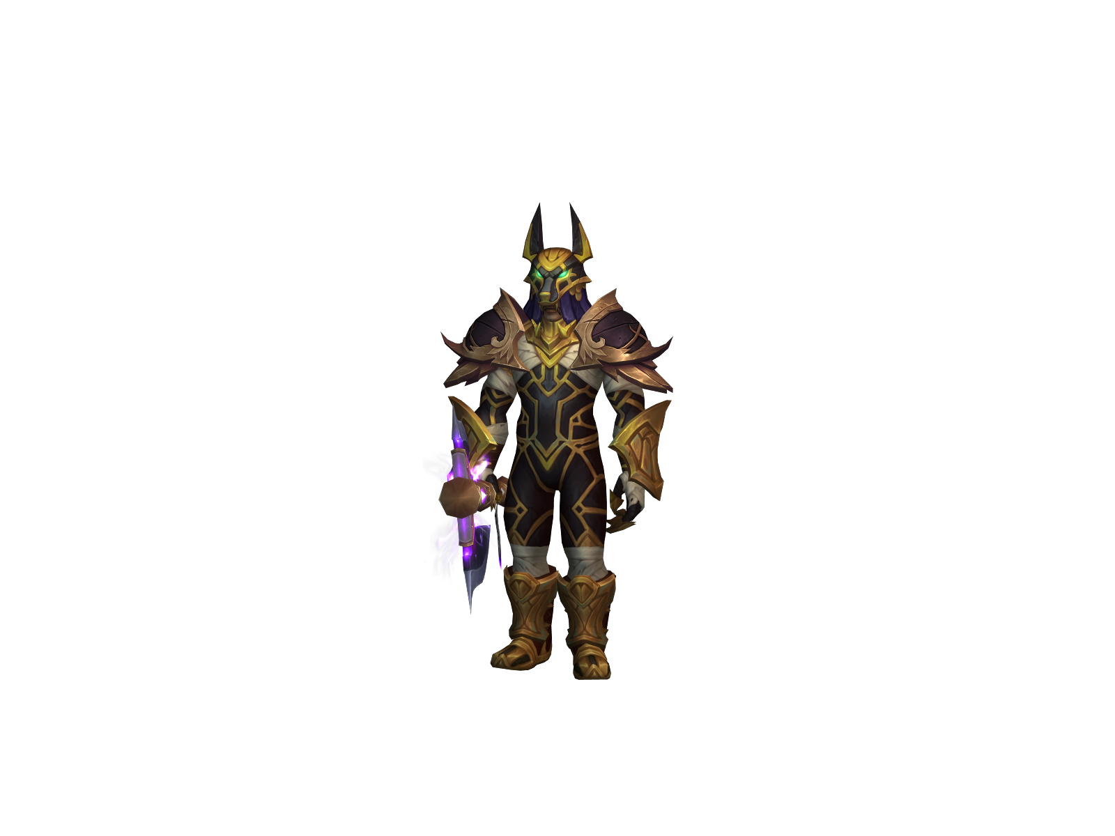 Grimrun 3D character render