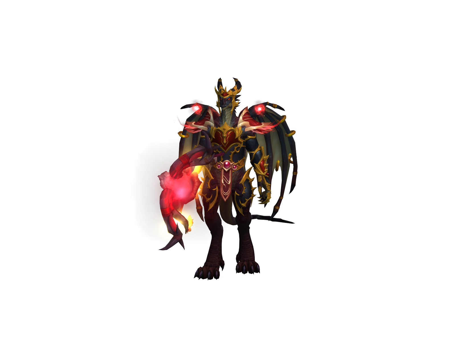 Quetzalqoatl 3D character render