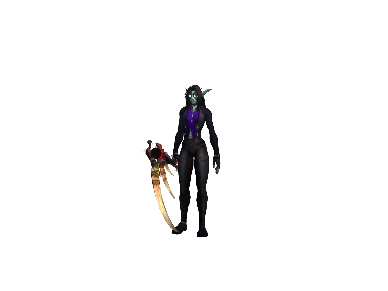Qypdruid 3D character render