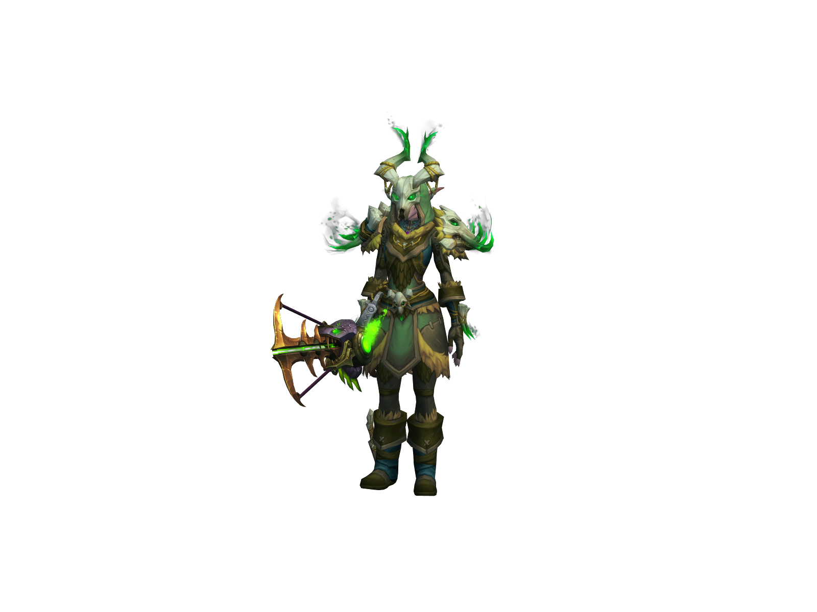 Nuche 3D character render