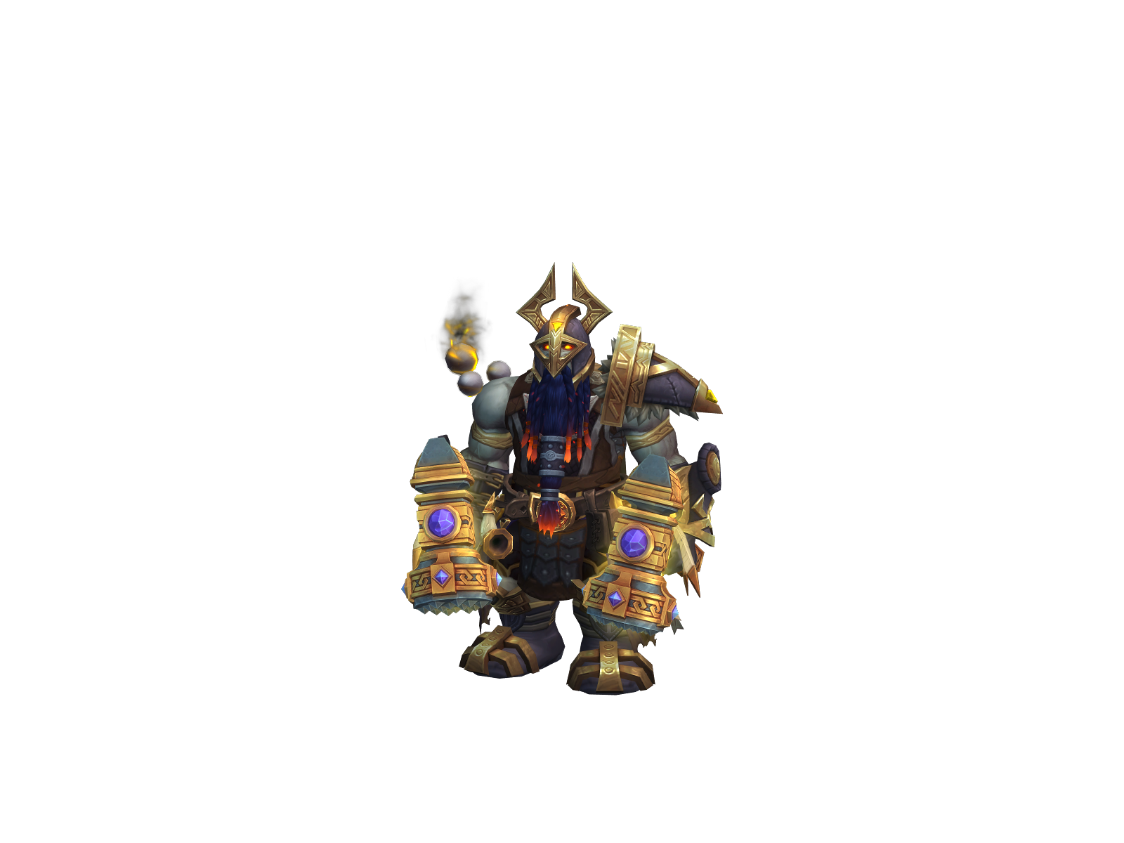 Isek 3D character render