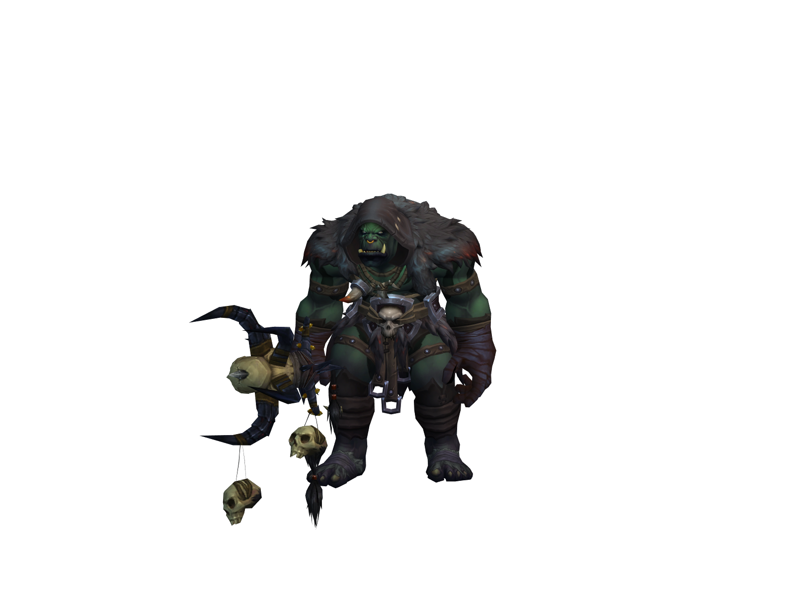 Enrak 3D character render