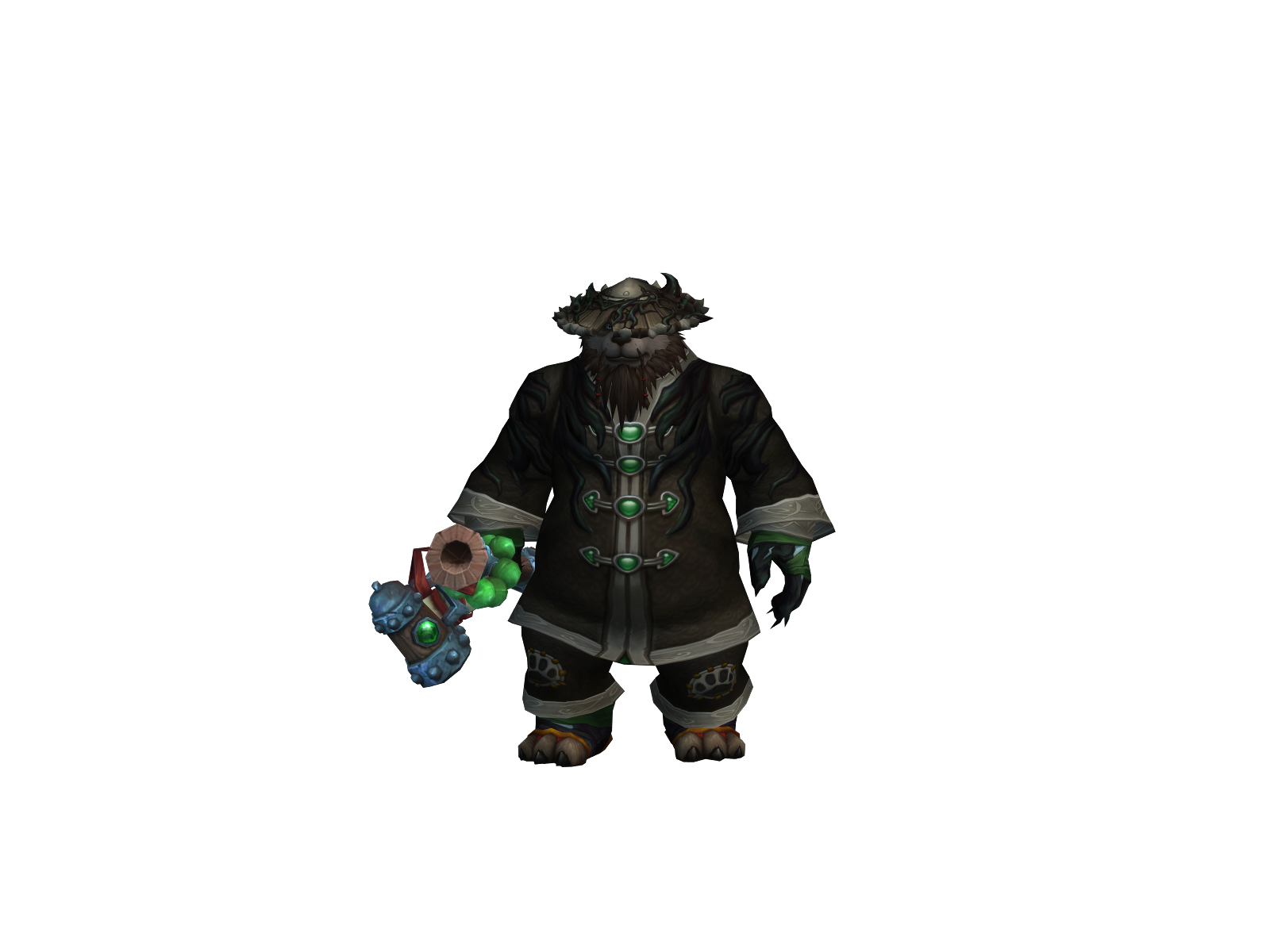 Fistofzen 3D character render