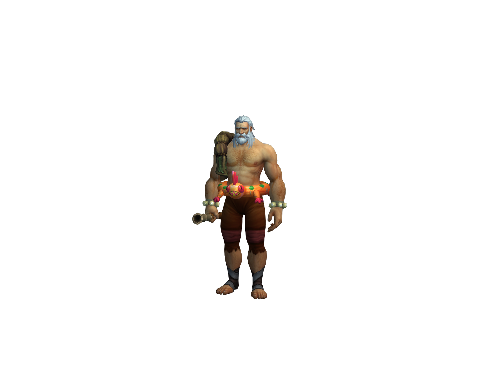 Icetrukilla 3D character render