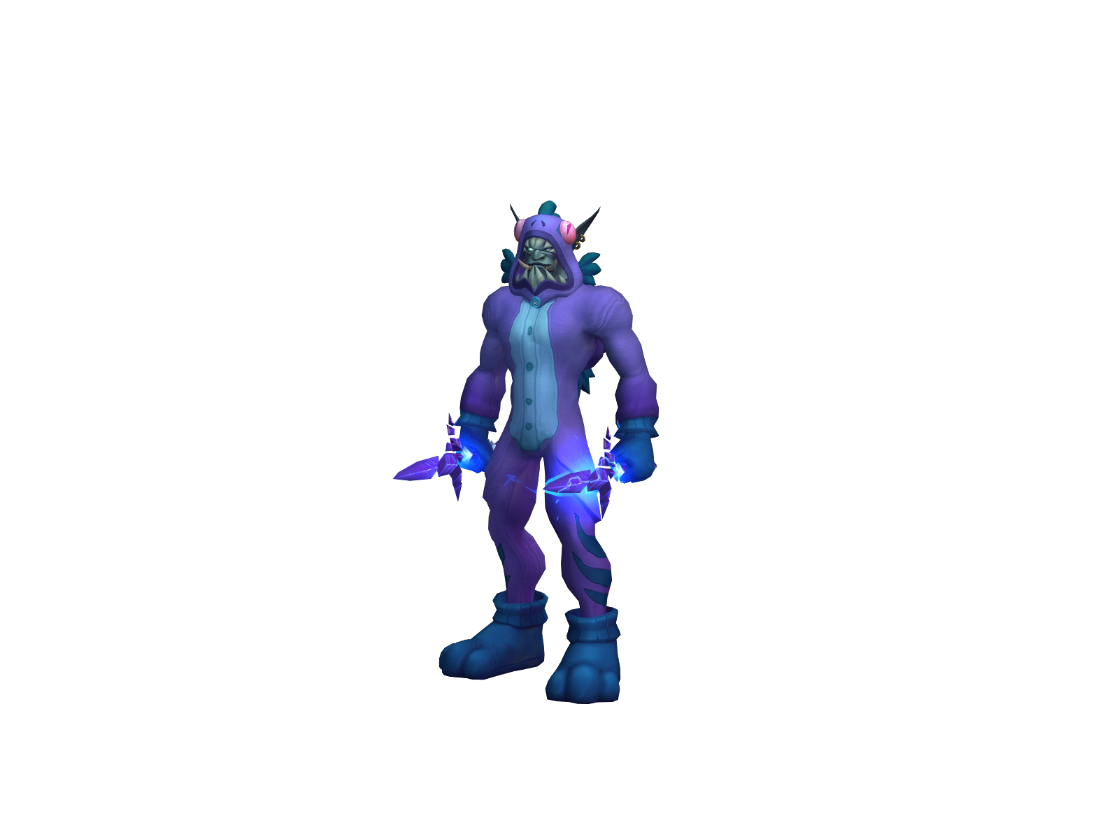 Buffdeez 3D character render
