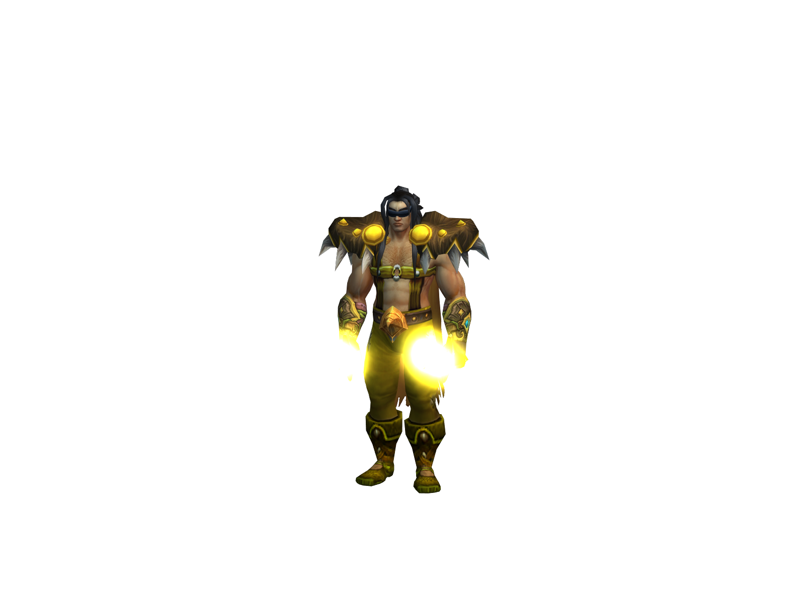 Okieman 3D character render