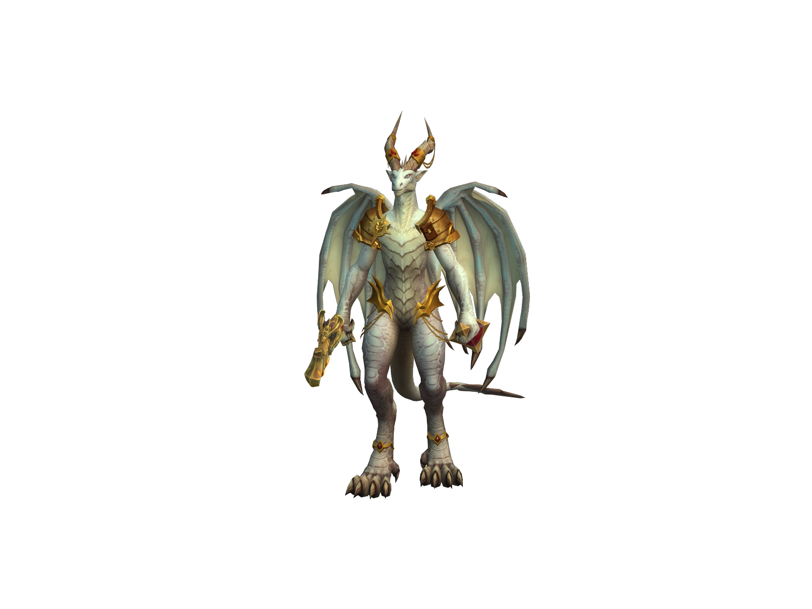 Drashley 3D character render