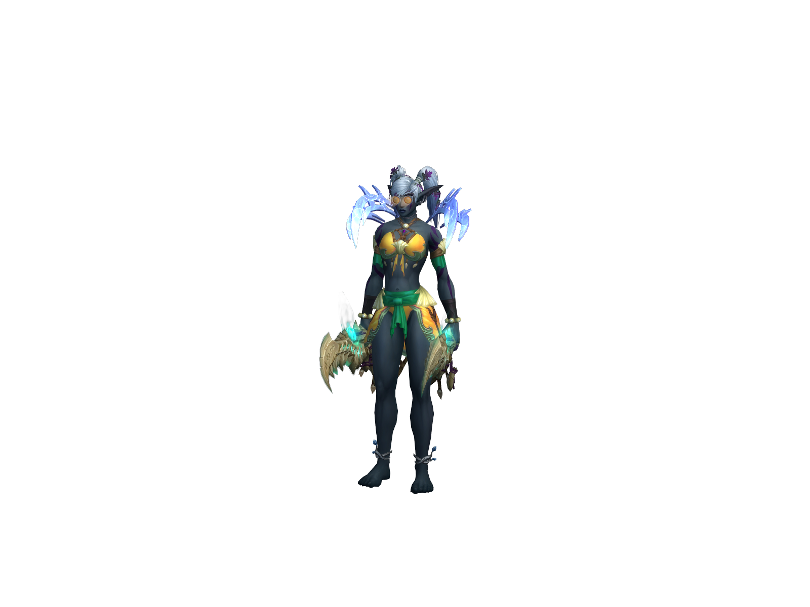 Bandapear 3D character render
