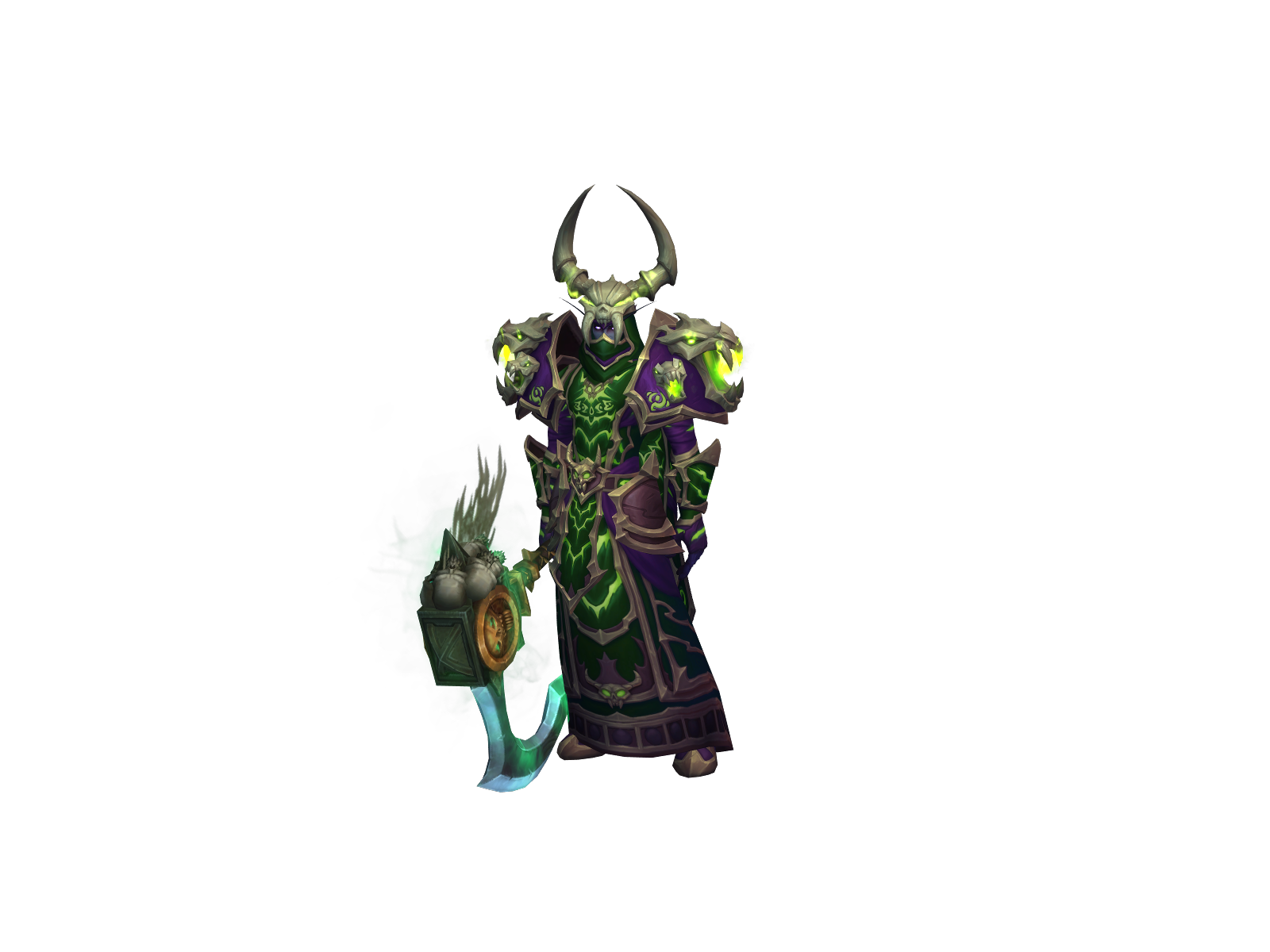 Poner 3D character render