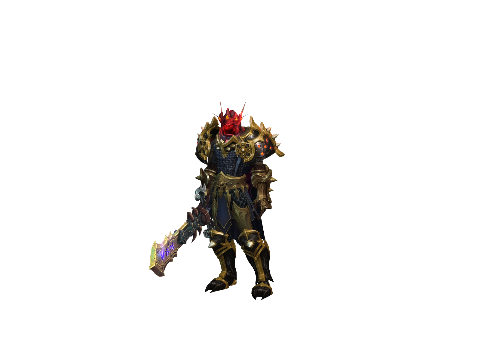 Valkryn 3D character render