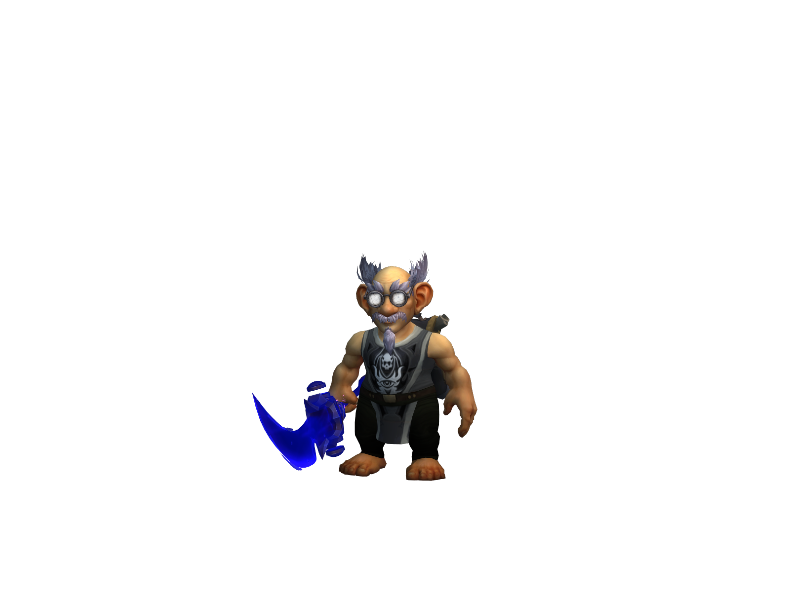 Backpage 3D character render