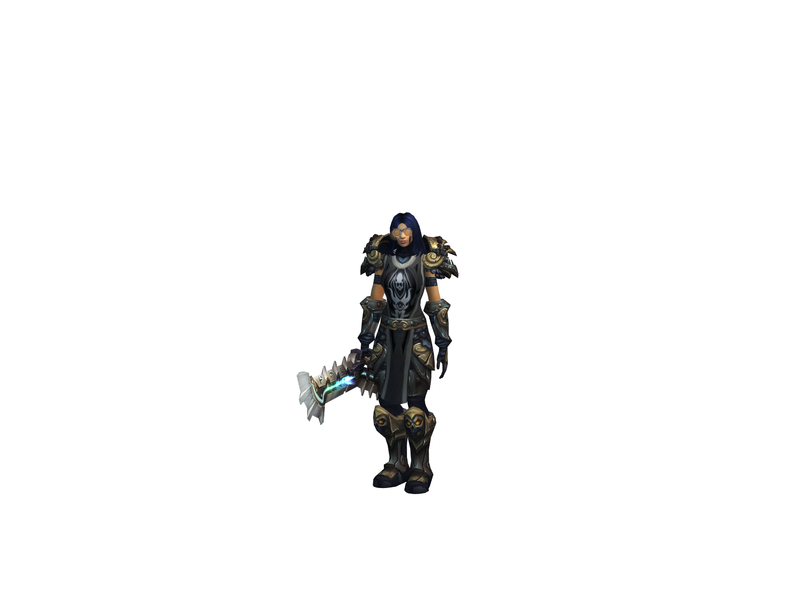Tked 3D character render