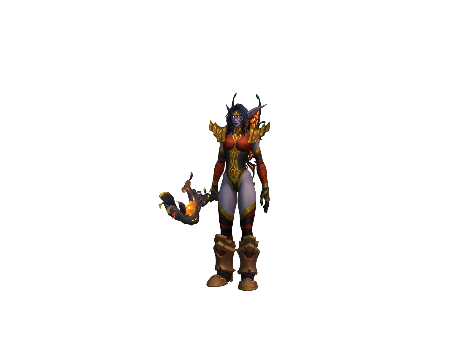 Kaeillhee 3D character render