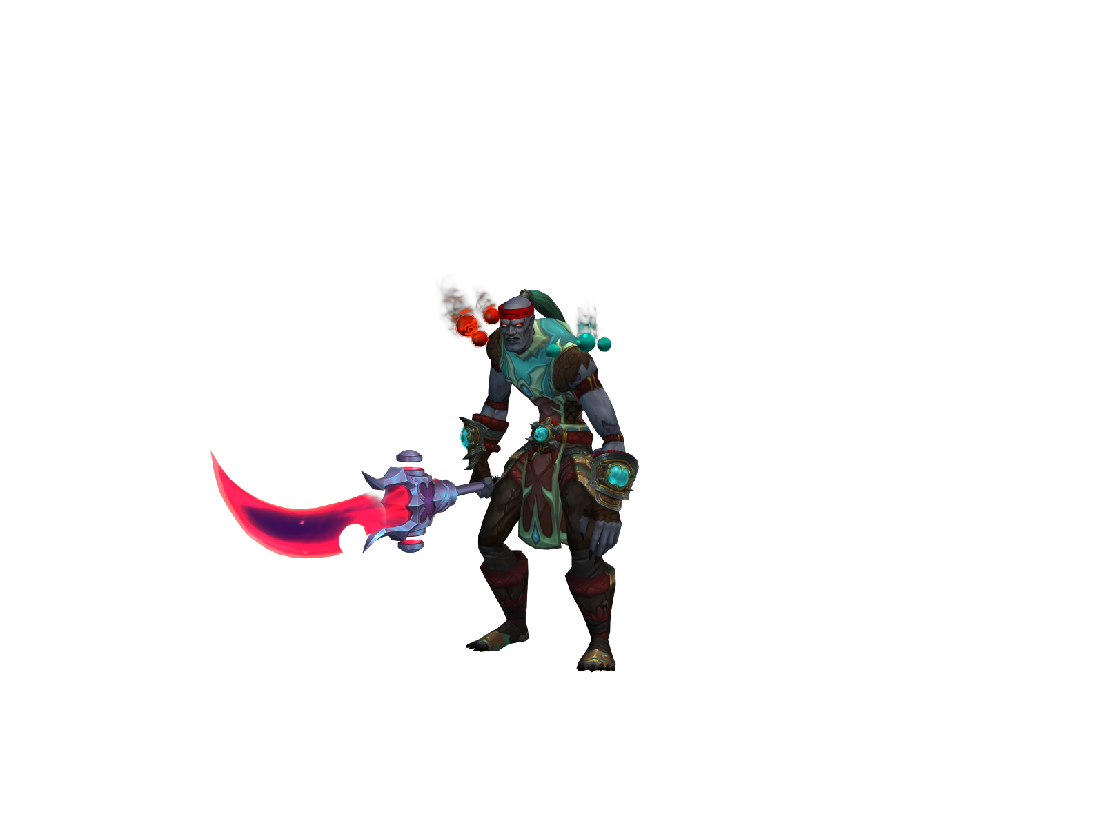 Bopchoy 3D character render