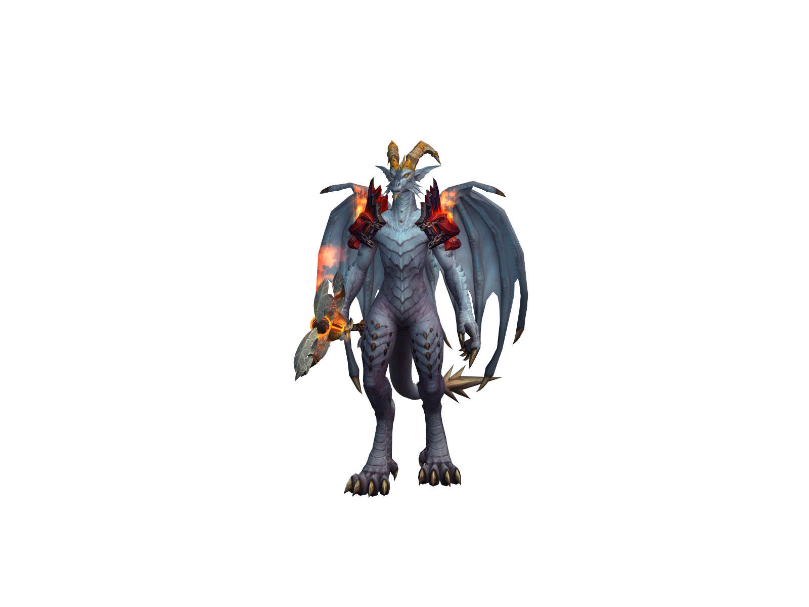 Sydill 3D character render
