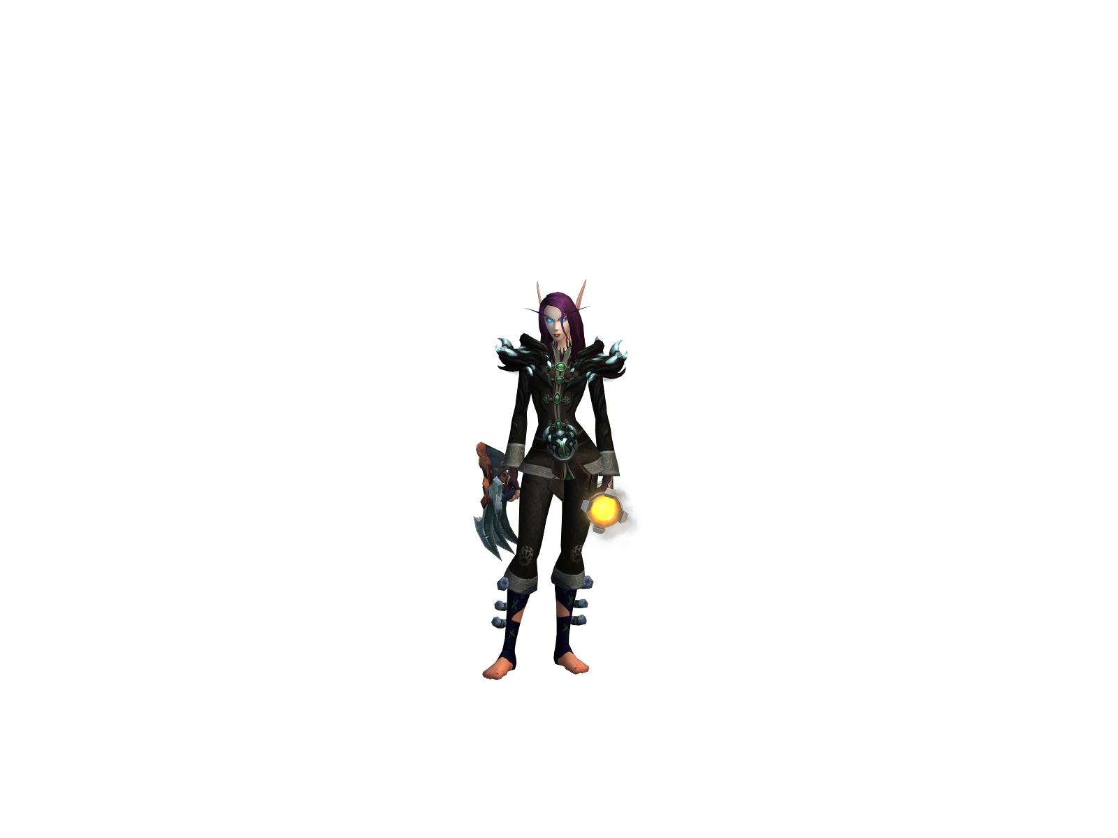 Calbillee 3D character render