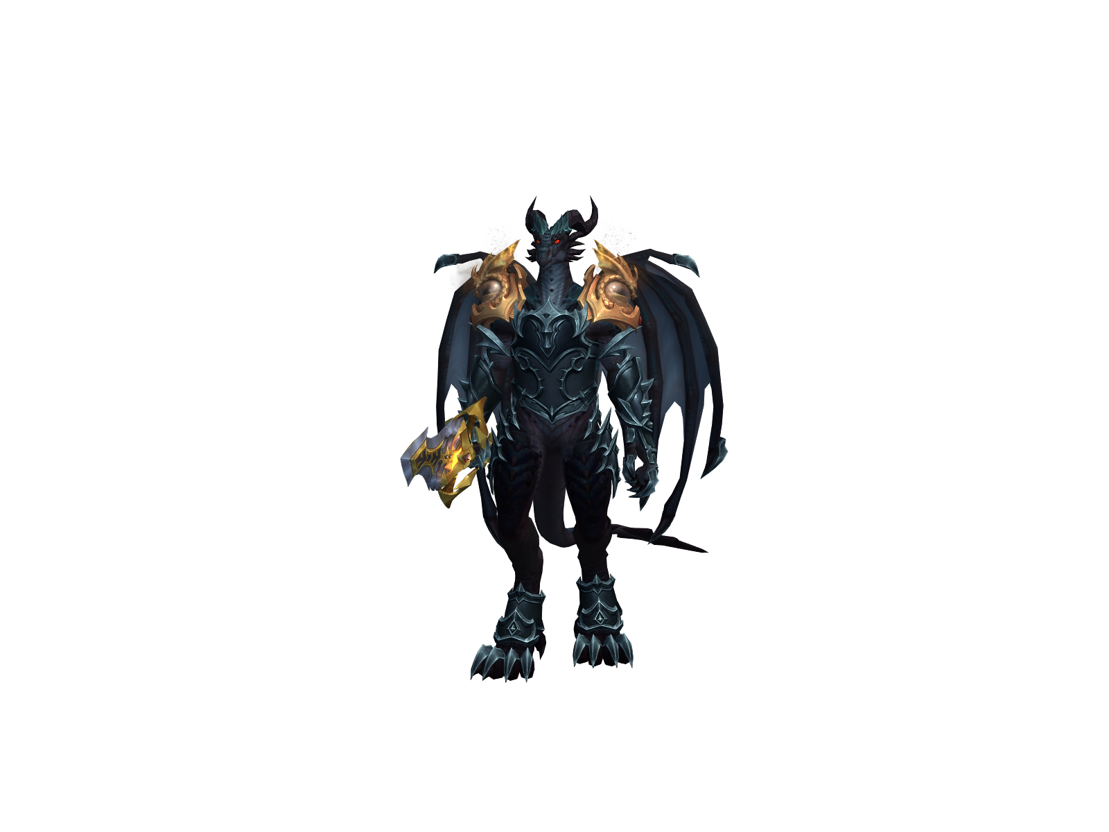 Azidahaka 3D character render