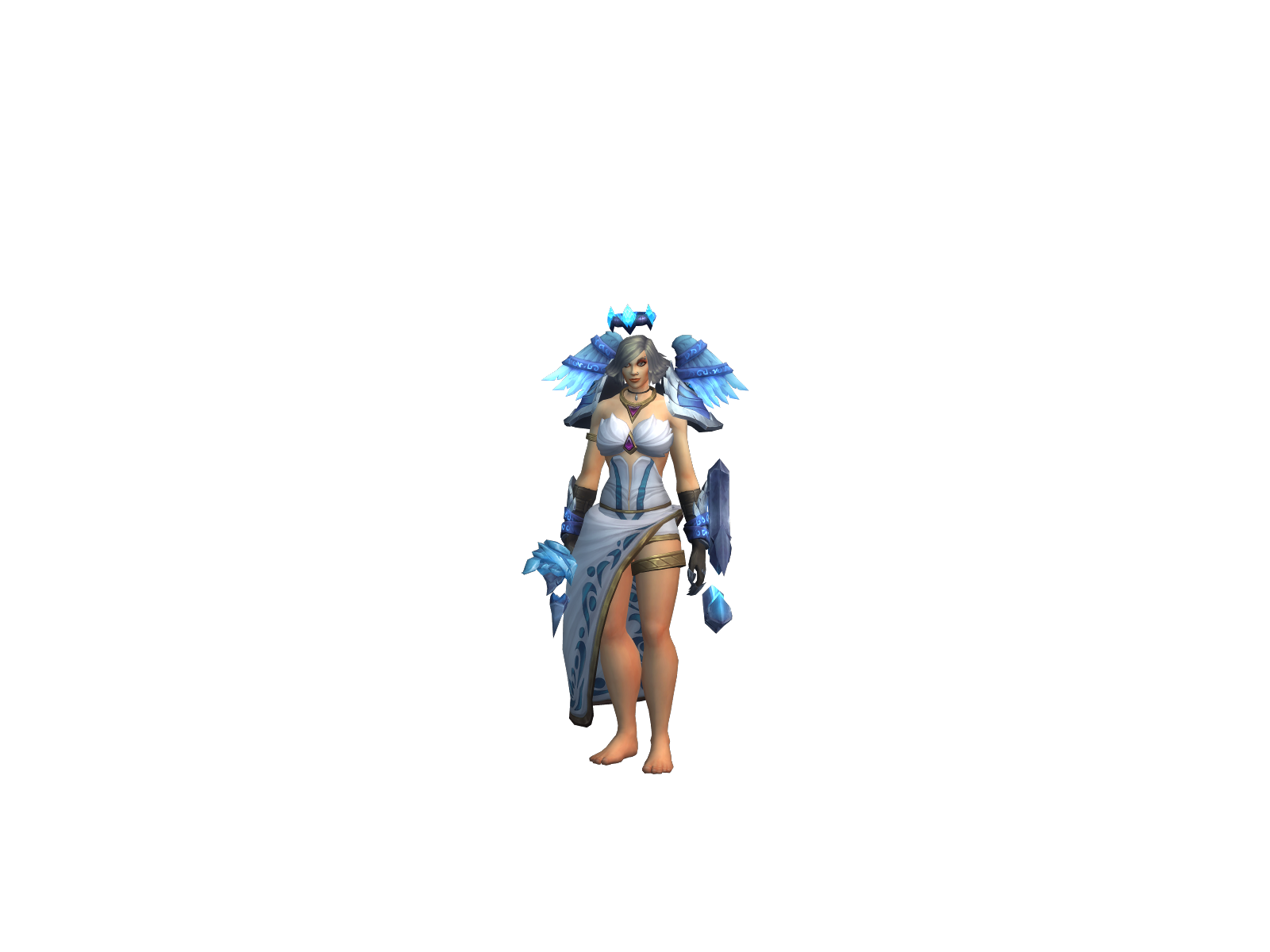 Wînry 3D character render