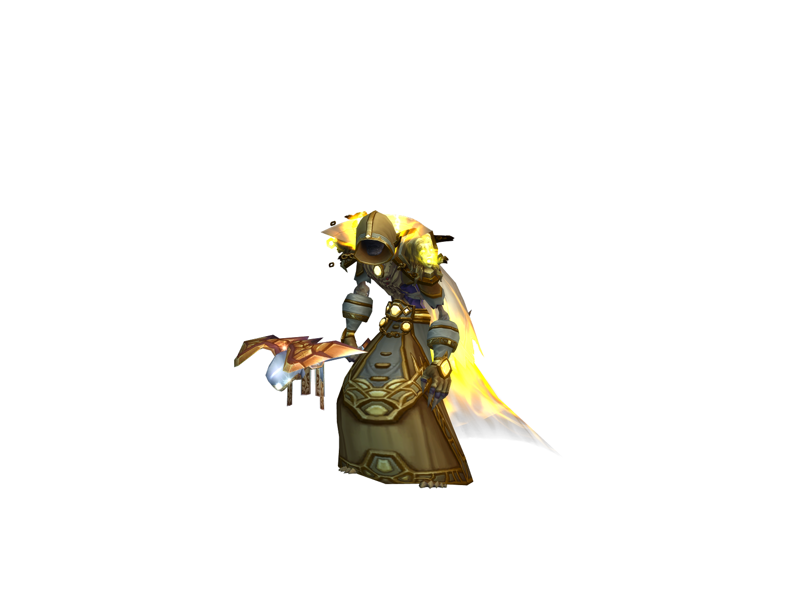 Rattled 3D character render