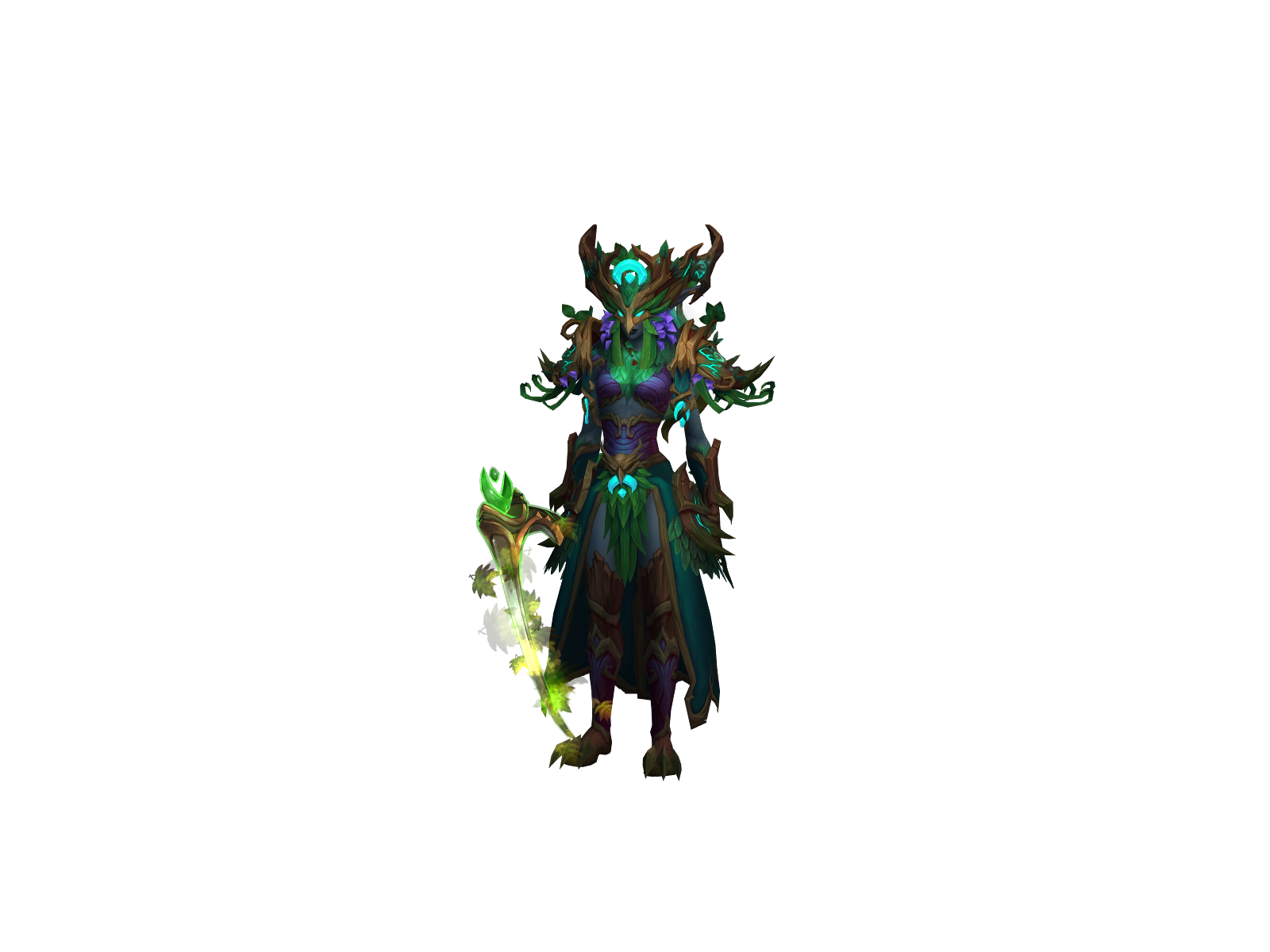 Leeves 3D character render