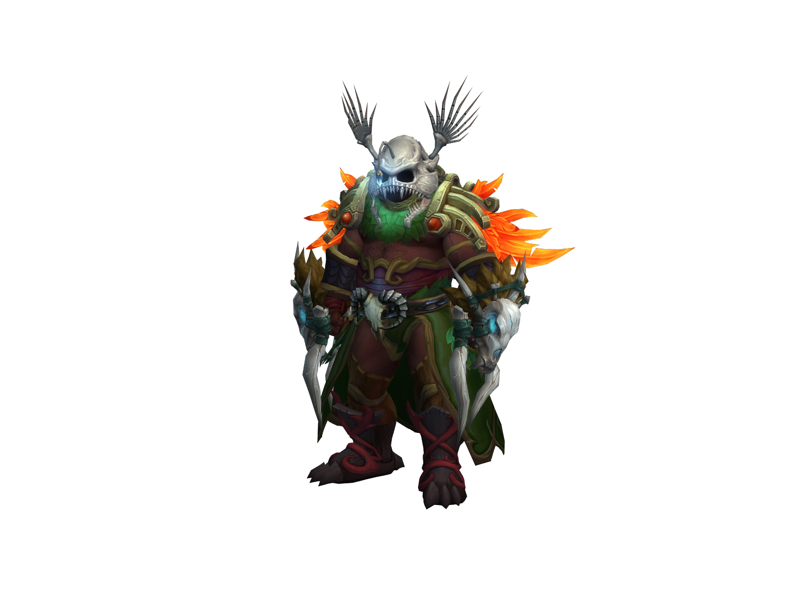 Shakfu 3D character render