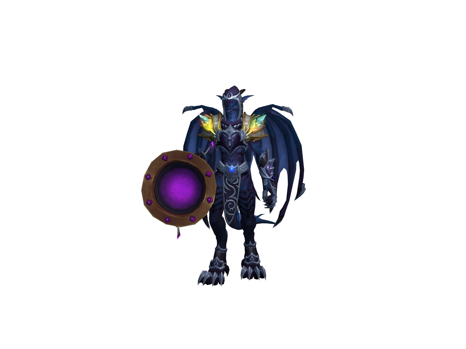 Azulagos 3D character render