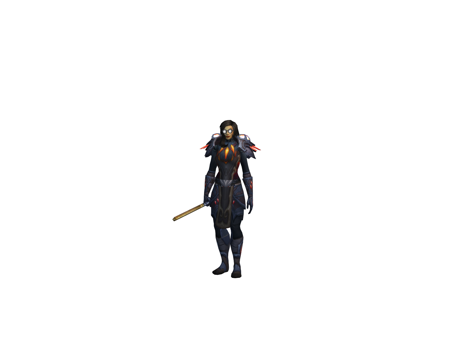 Hèllcallèr 3D character render