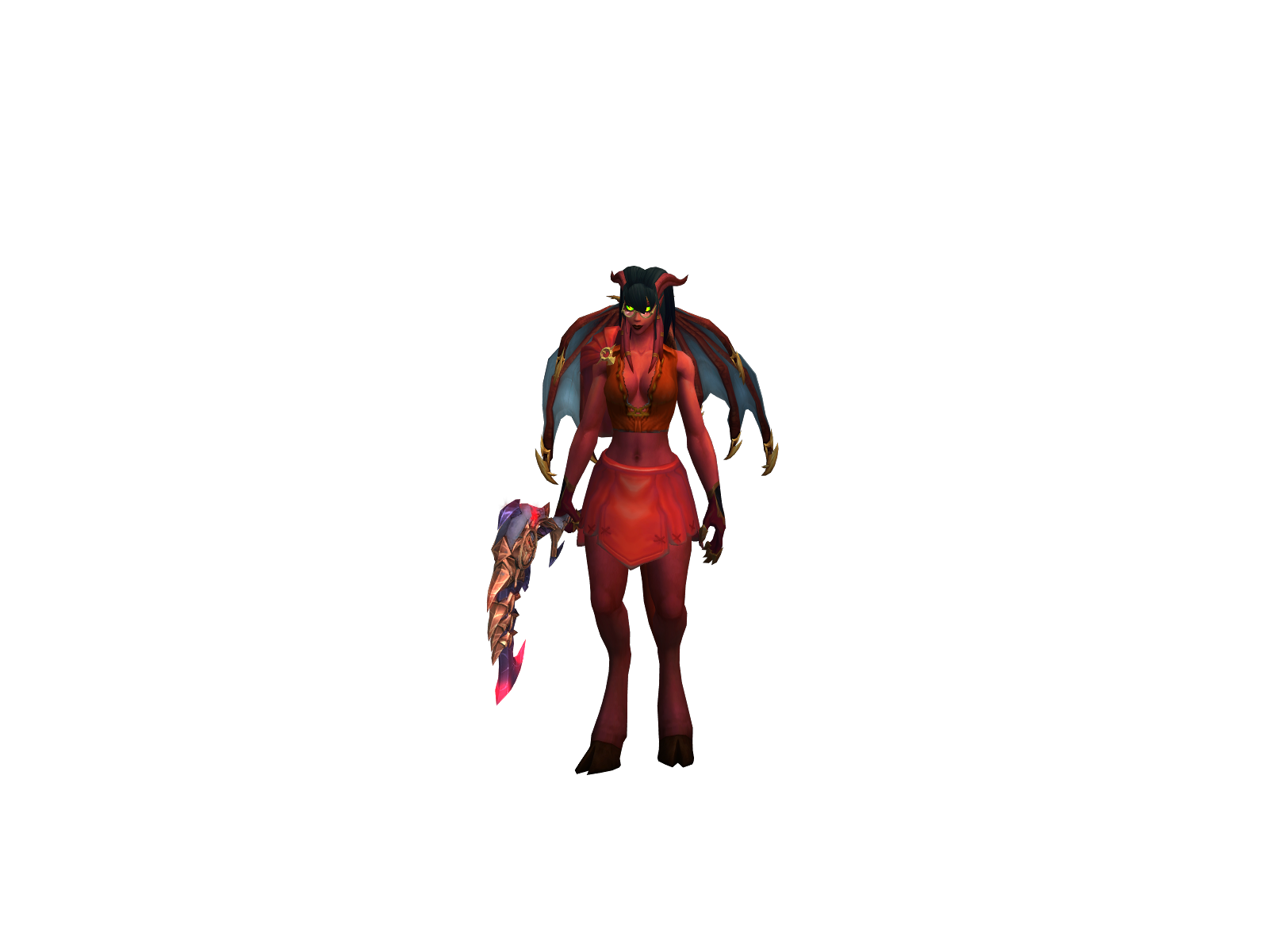 Raylínn 3D character render