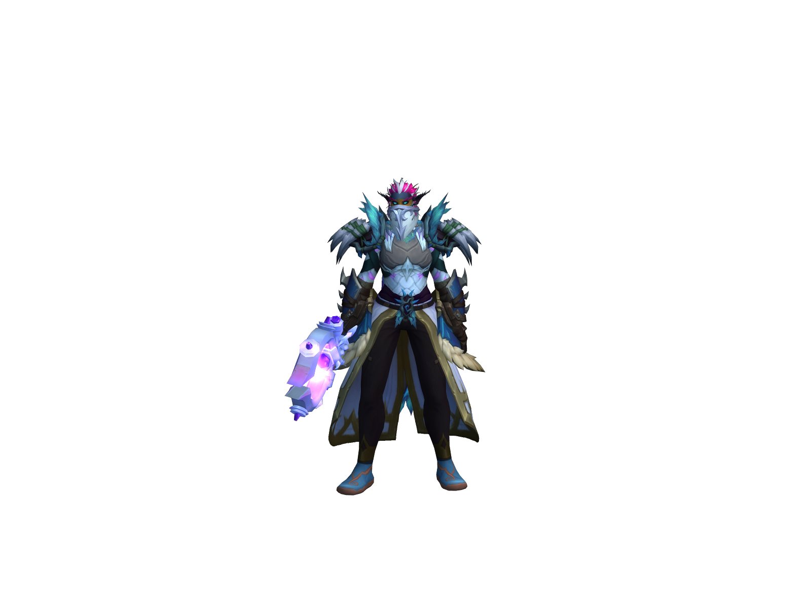 Harakal 3D character render