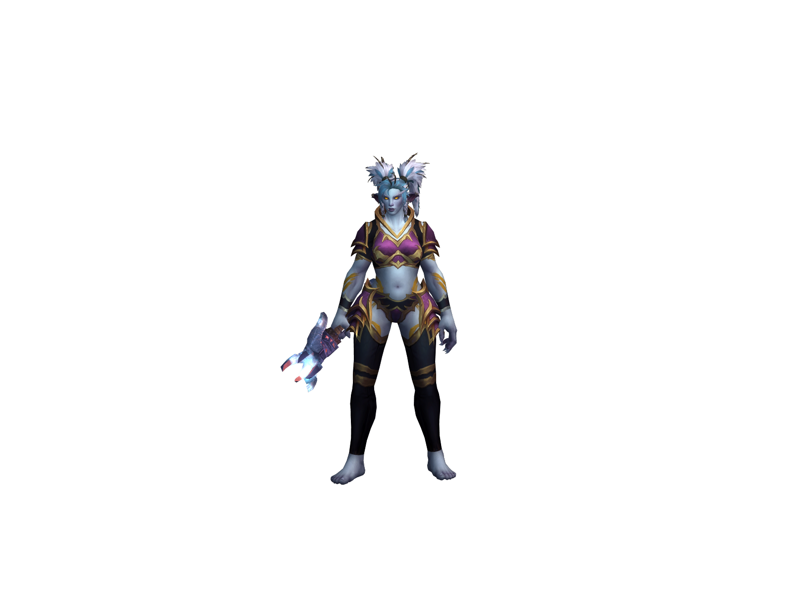 Prïzrakk 3D character render