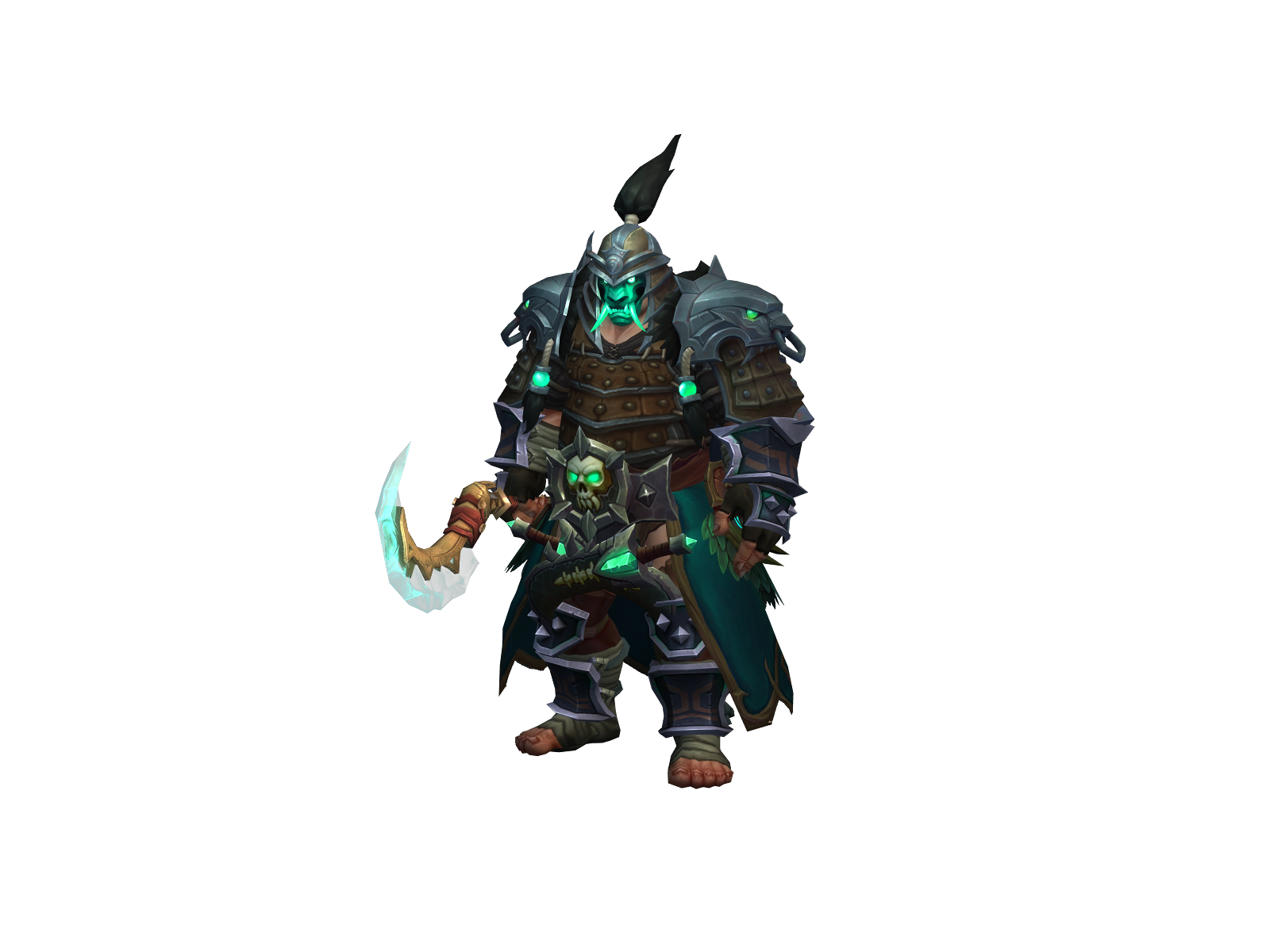 Volkannon 3D character render