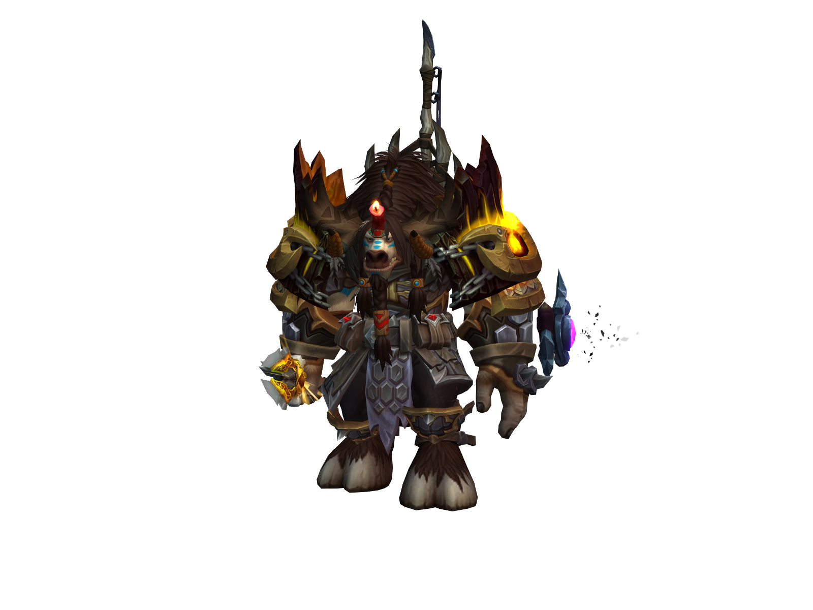 Thundercuck 3D character render