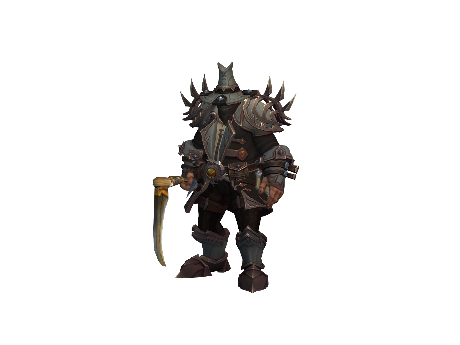 Gimpsuit 3D character render