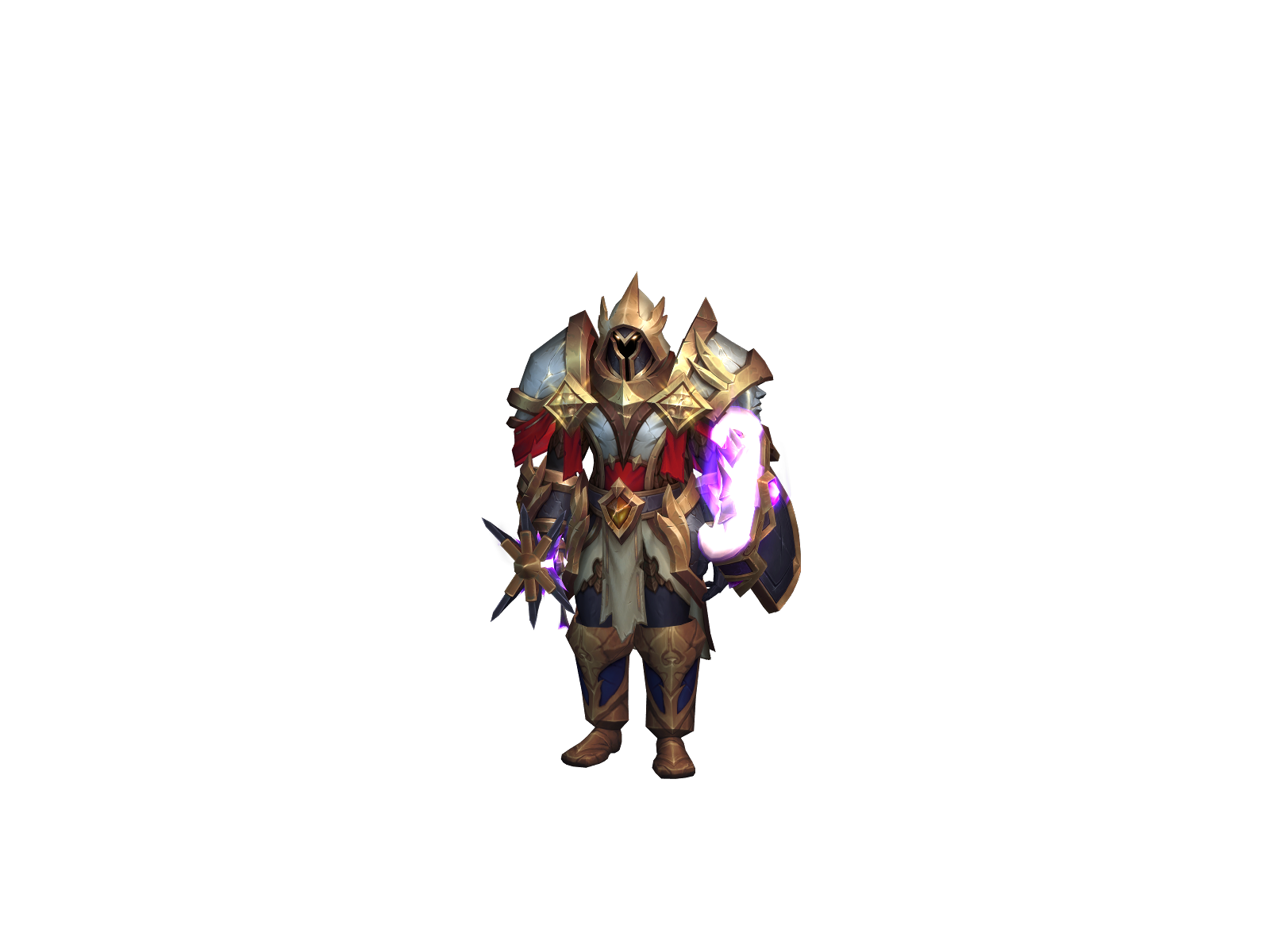 Nevathree 3D character render
