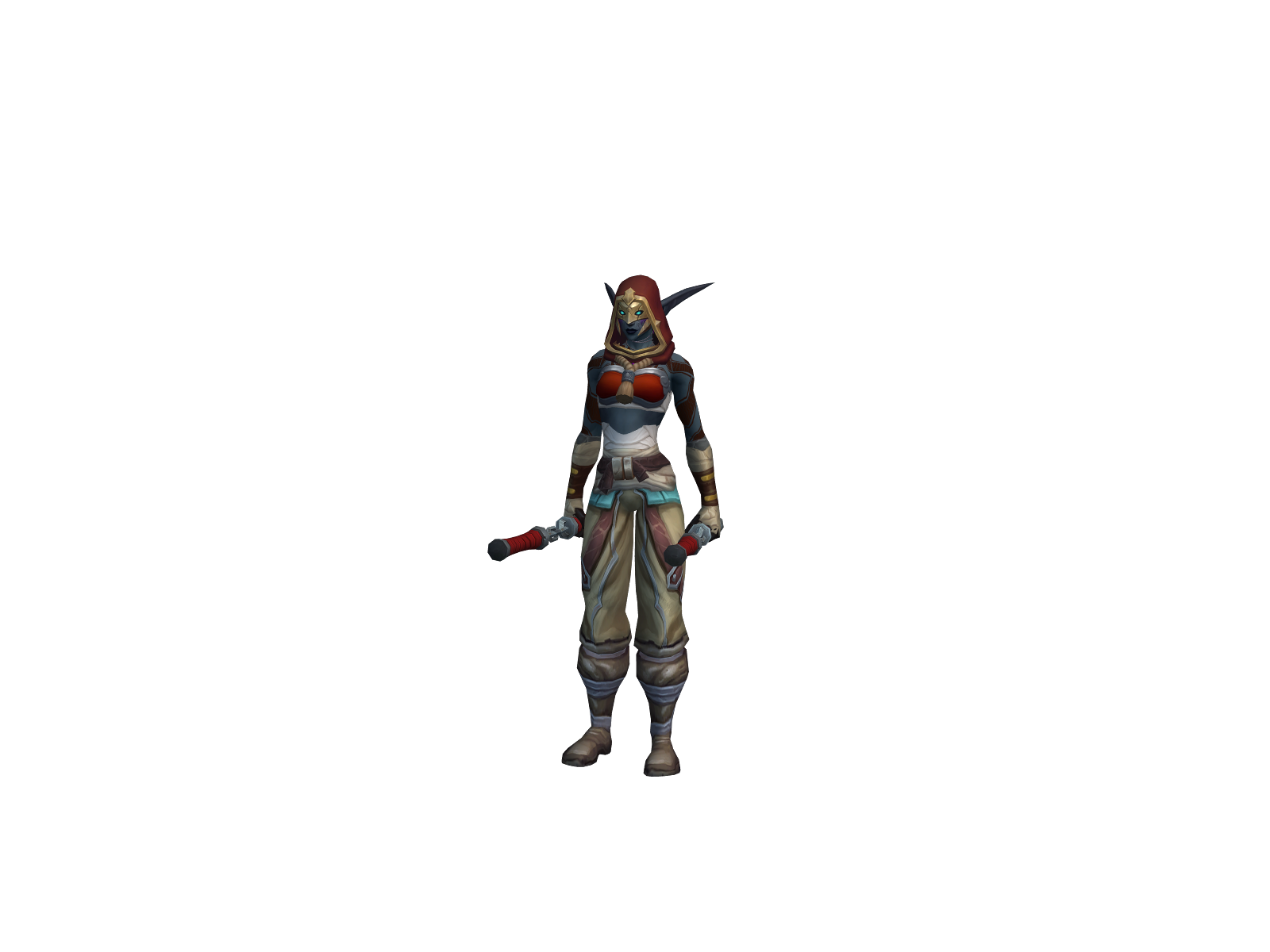 Goosebus 3D character render